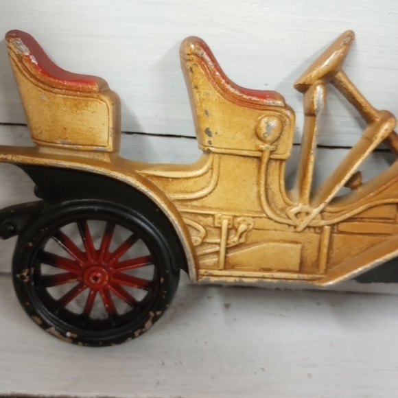 Vintage Midwest Products Cast Metal 1910 Buick Car Automobile Wall Art Wall Deco - Picture 2 of 10